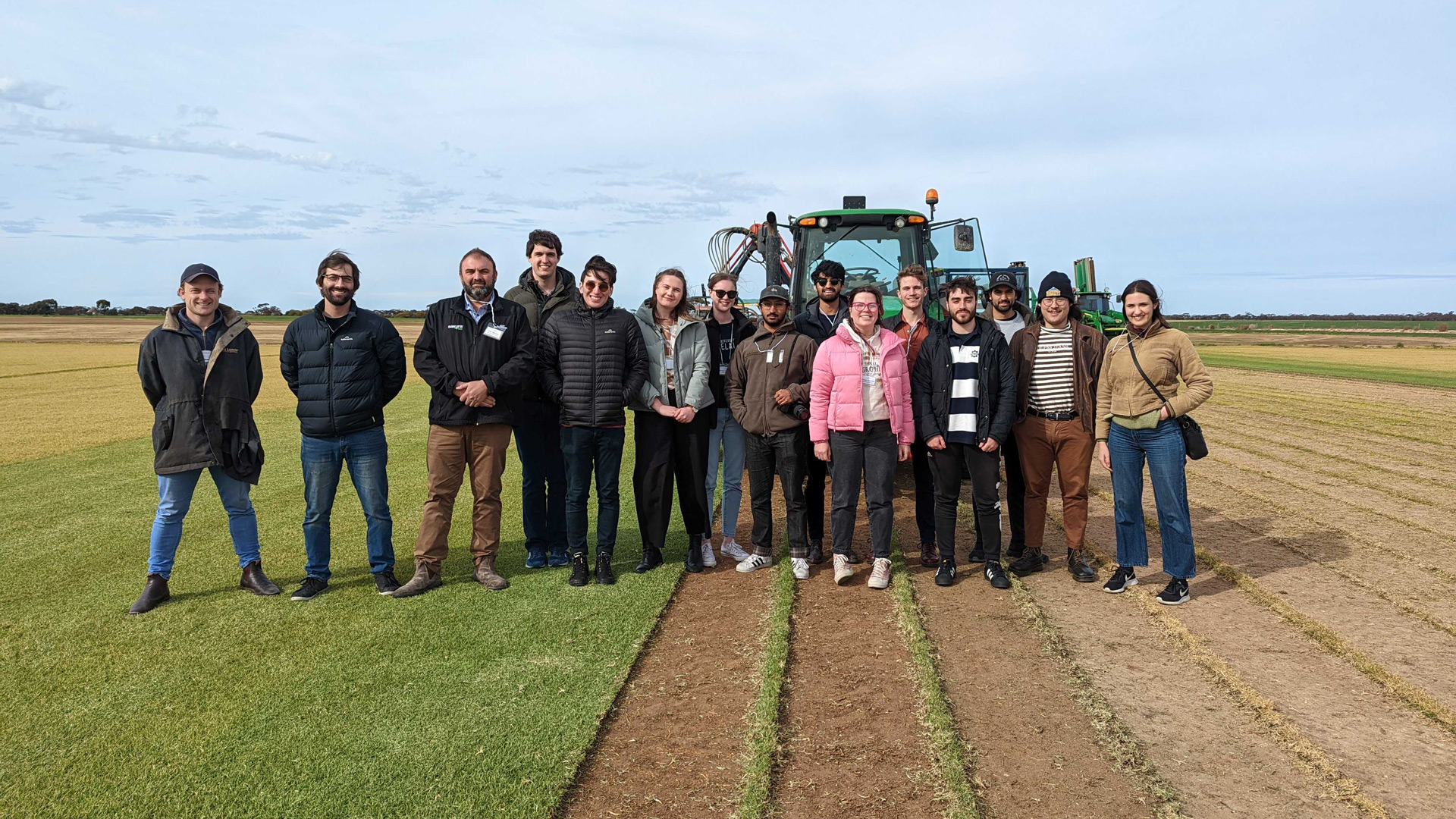 University of Adelaide students in rural South Australia